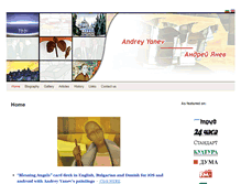 Tablet Screenshot of andreyyanev.com